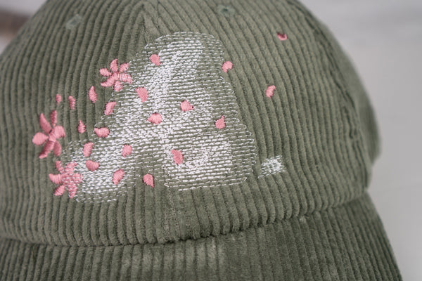 CHOOSE UR CITY motion blur | dad cap (dusty sage)