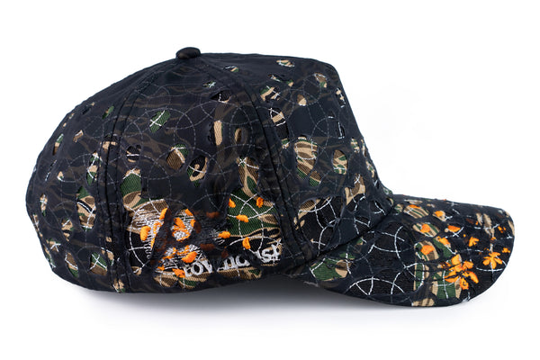 wear away | camo sashiko | onyx / tiger camo