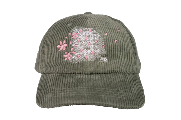 CHOOSE UR CITY motion blur | dad cap (dusty sage)