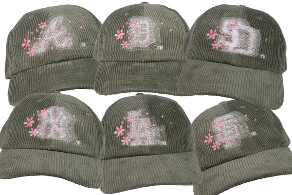 CHOOSE UR CITY motion blur | dad cap (dusty sage)