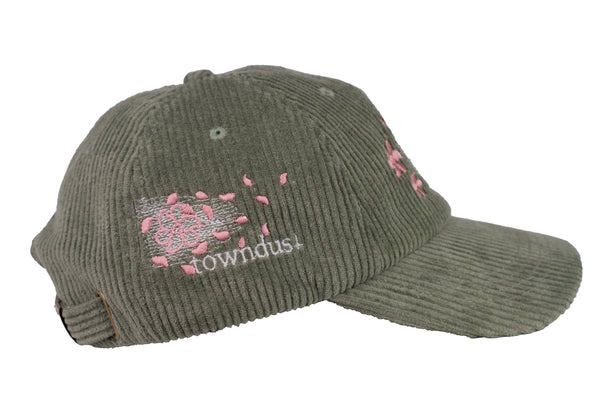 CHOOSE UR CITY motion blur | dad cap (dusty sage)