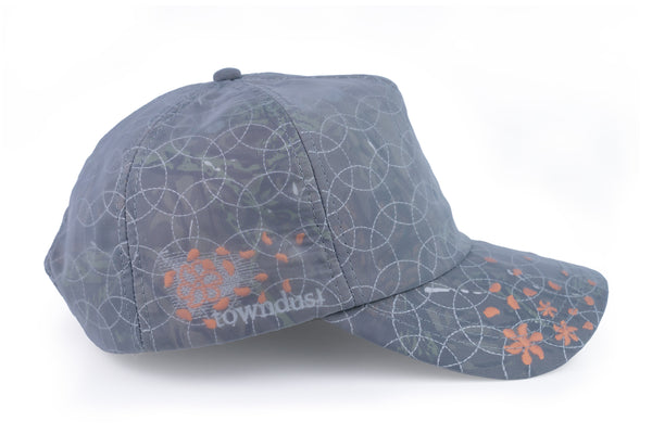 wear away | camo sashiko | slate grey / moss camo