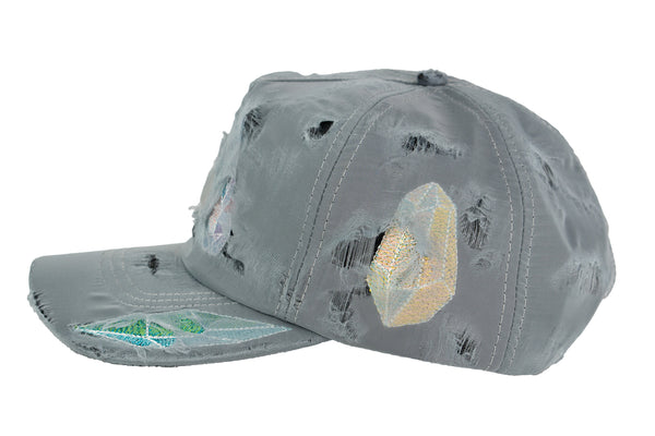 geode cap - slate grey / black