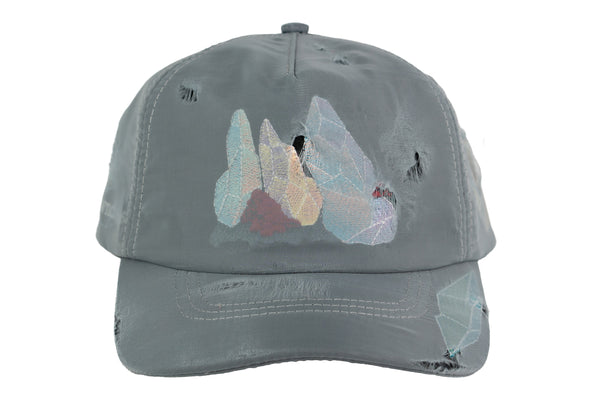 geode cap - slate grey / black