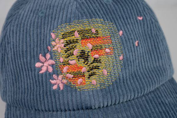 auto motion blur | dad cap (stone blue)