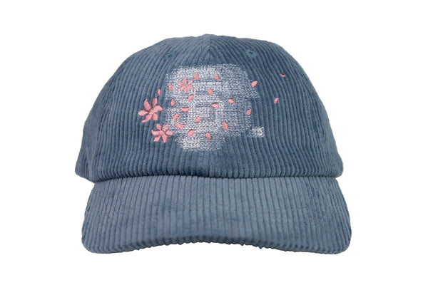 CHOOSE UR CITY motion blur | dad cap (stone blue)