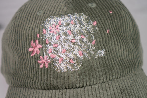 CHOOSE UR CITY motion blur | dad cap (dusty sage)