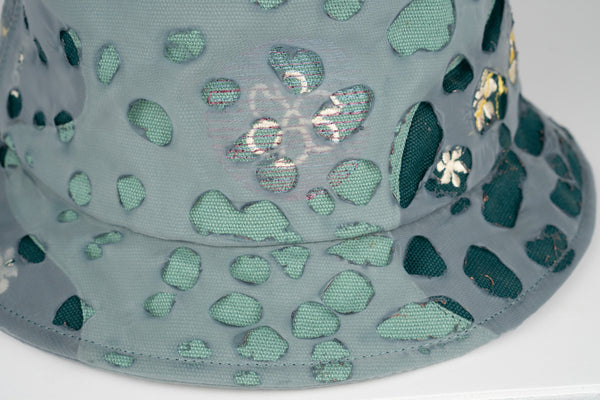 wear away | curved panel bucket - slate grey / teal