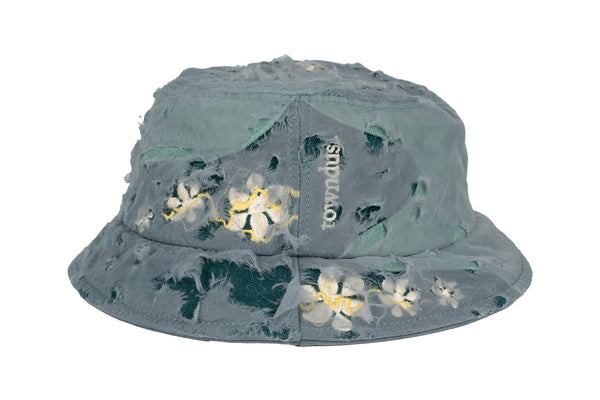 wear away | curved panel bucket - slate grey / teal