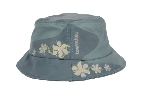 wear away | curved panel bucket - slate grey / teal