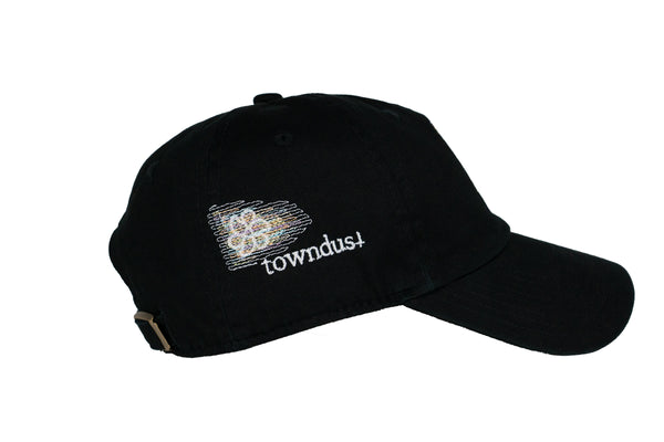 peony flame blurb (spring noir) | dad cap