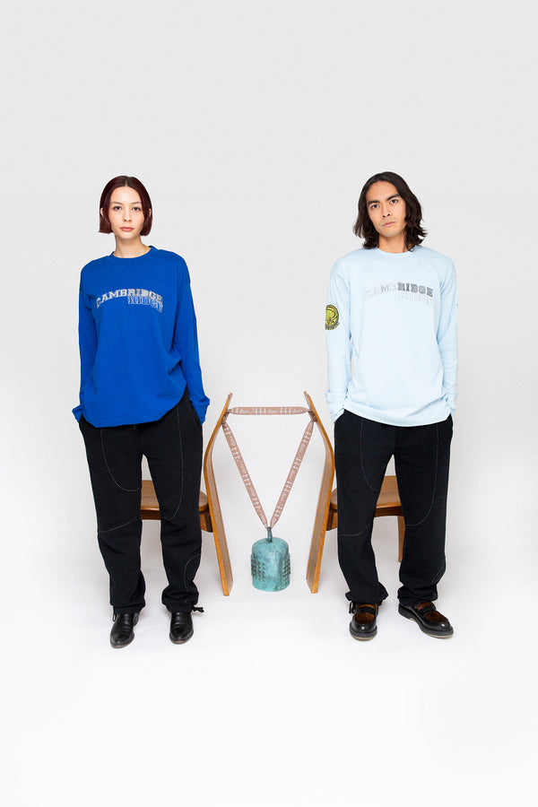 john titor long sleeve - sky blue