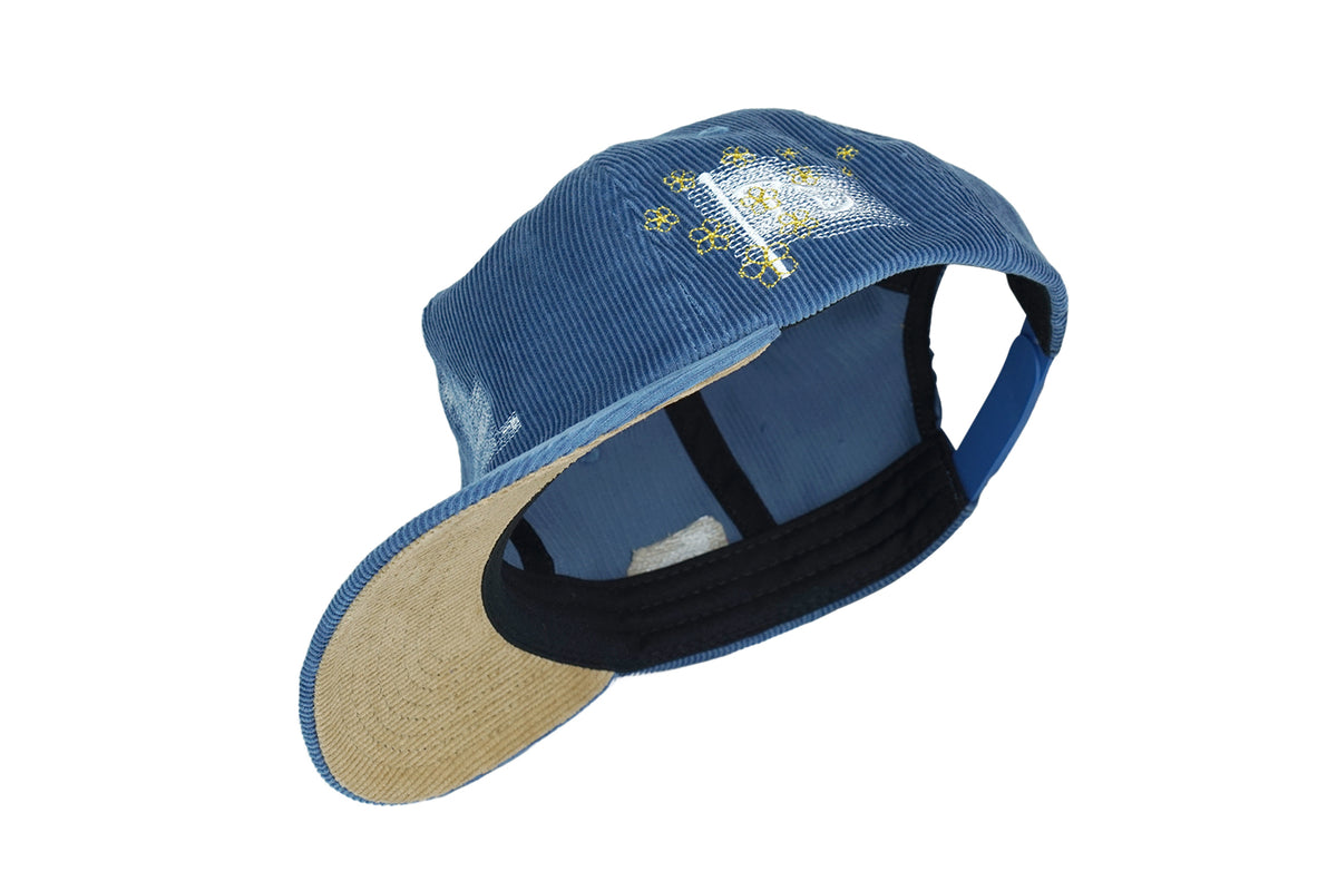 Towndust Blur NY New York Yankees corduroy Hat corduroy unstructured peony blur (postal blue) – towndust main image 3