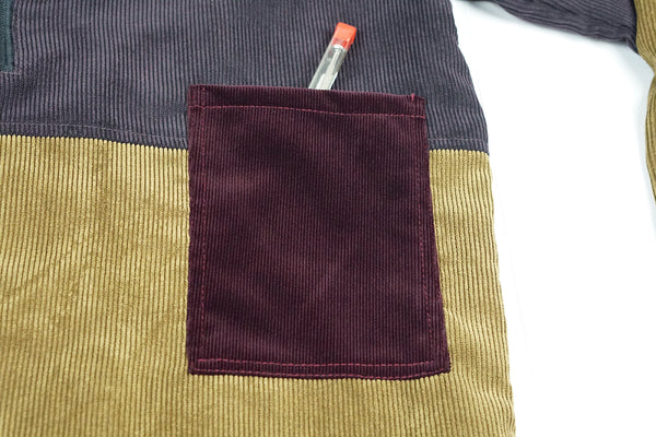 corduroy patch jacket - firefight