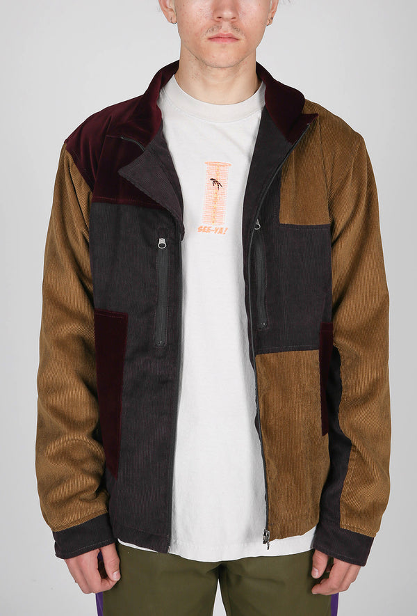 corduroy patch jacket - firefight