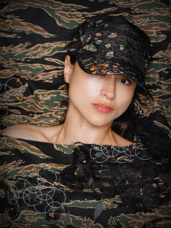 wear away | camo sashiko | onyx / tiger camo