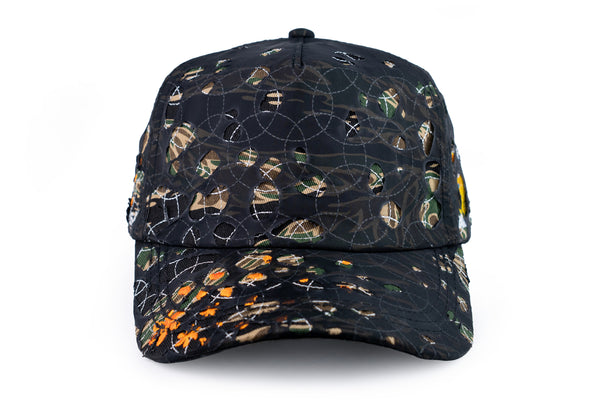 wear away | camo sashiko | onyx / tiger camo