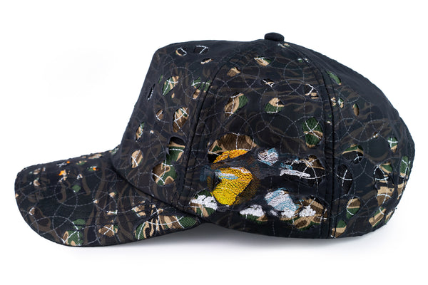 wear away | camo sashiko | onyx / tiger camo