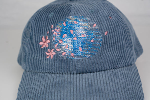 auto motion blur | dad cap (stone blue)