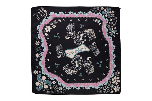 paisley silk bandanas