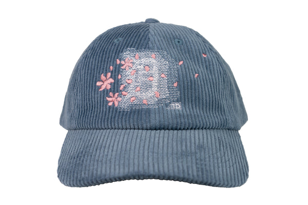 CHOOSE UR CITY motion blur | dad cap (stone blue)