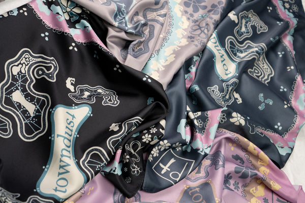paisley silk bandanas