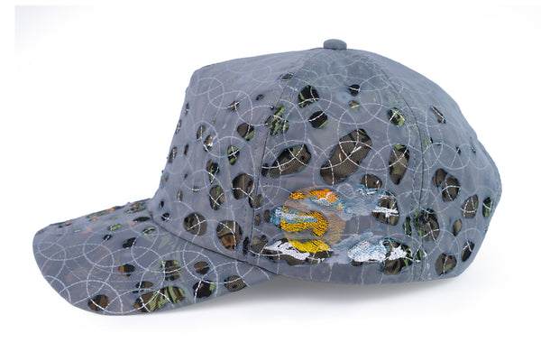 wear away | camo sashiko | slate grey / moss camo