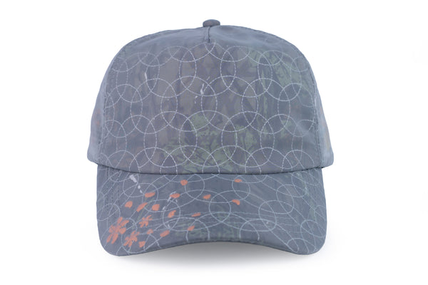 wear away | camo sashiko | slate grey / moss camo