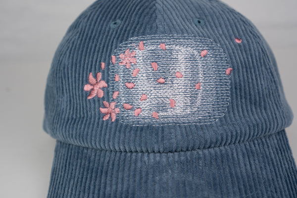 auto motion blur | dad cap (stone blue)