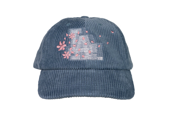 CHOOSE UR CITY motion blur | dad cap (stone blue)