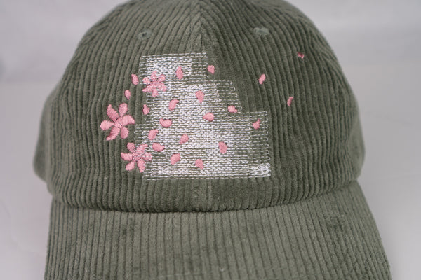 CHOOSE UR CITY motion blur | dad cap (dusty sage)