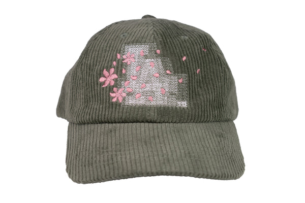 CHOOSE UR CITY motion blur | dad cap (dusty sage)