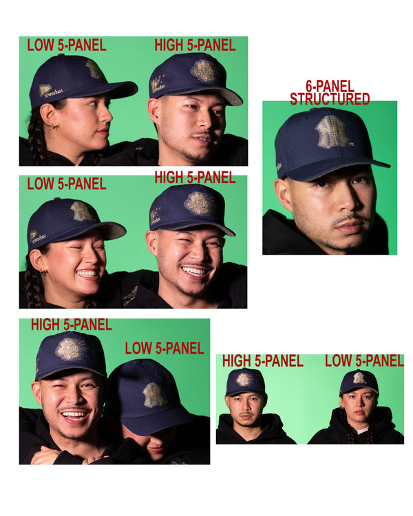 CHOOSE UR CITY blur | high 6 panel (stiff) (night sprite)