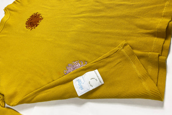 blush & brown chrysanthemum mustard thermal | L